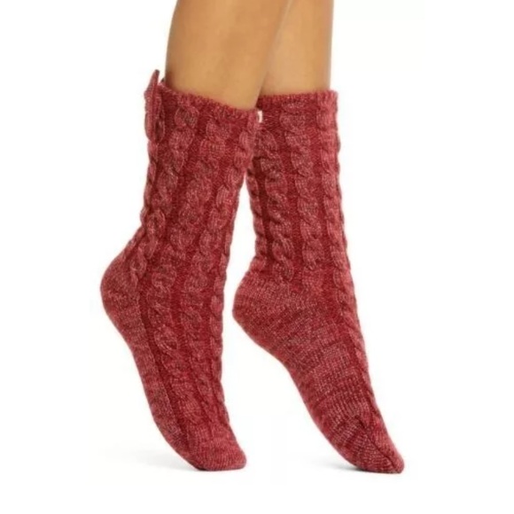 UGG Laila Bow Fleece Lined socks - Picture 2 of 8